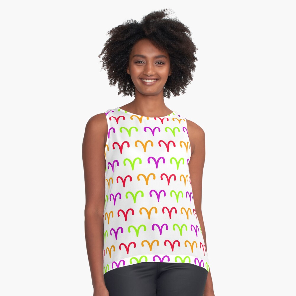 Cadeaux Top t-shirt Bélier pour femme Multicolore