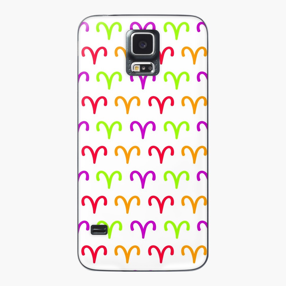 Signe bélier multicolore skin adhésive autocollant Samsung Galaxy