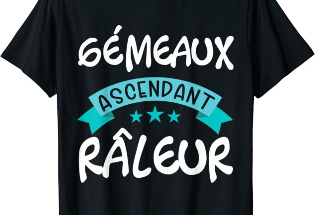 T-Shirt Gémeaux humoristique pour faire un cadeau