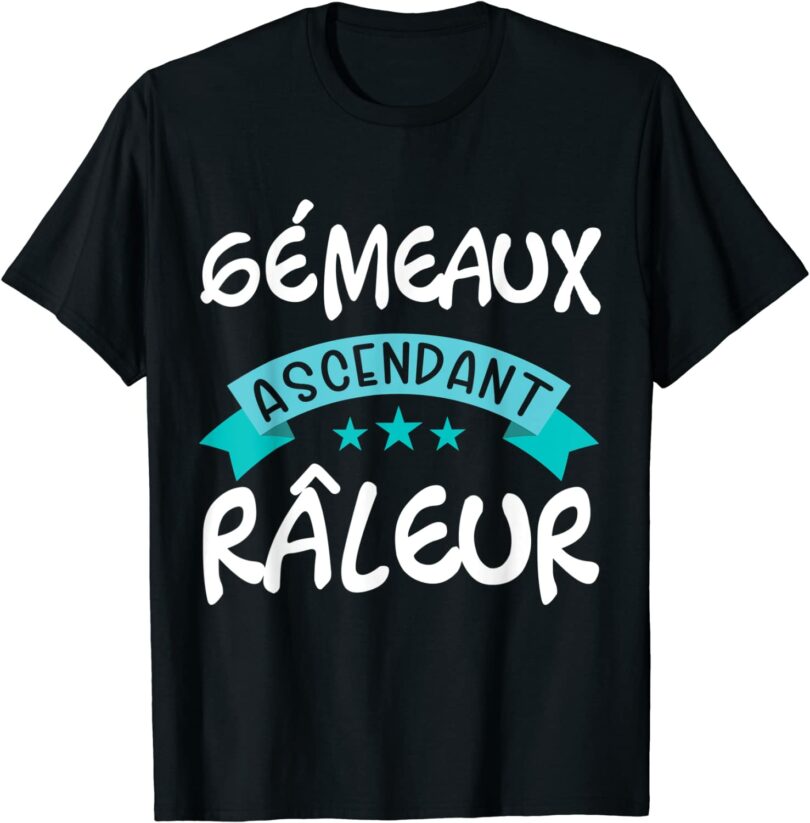 T-Shirt Gémeaux humoristique pour faire un cadeau